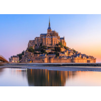 BLUEBIRD Puzzle Mont-Saint-Michel, Francie 1000 dílků