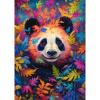 SCHMIDT Puzzle Panda v duhovém lese 1000 dílků