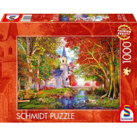 SCHMIDT Puzzle Podzimní kaple 1000 dílků