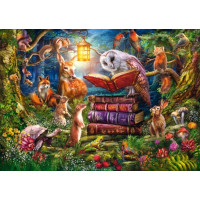 SCHMIDT Puzzle Pohádky na dobrou noc v lese 1000 dílků