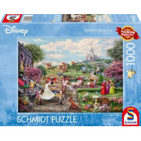 SCHMIDT Puzzle Popelka: Šťastně až navěky 1000 dílků