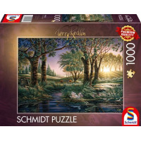 SCHMIDT Puzzle Ranní magie u jezera 1000 dílků