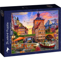 BLUEBIRD Puzzle Stará radnice, Bamberg Německo 1000 dílků
