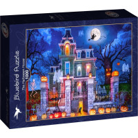 BLUEBIRD Puzzle Strašidelný dům 1000 dílků