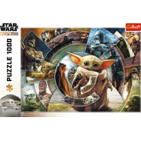 TREFL Puzzle The Mandalorian: Groguovo putování 1000 dílků