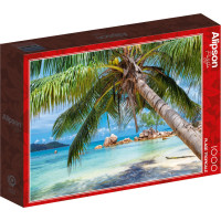 ALIPSON Puzzle Tropická pláž 1000 dílků