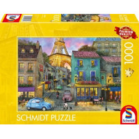SCHMIDT Puzzle Ulice Paříže 1000 dílků