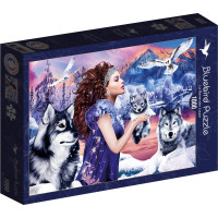 BLUEBIRD Puzzle Vlčí královna 1000 dílků
