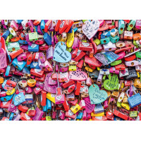 ALIPSON Puzzle Zamilované visací zámky 1000 dílků