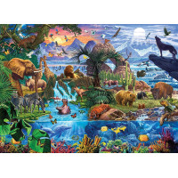 EUROGRAPHICS Puzzle Zvířata světa 5000 dílků