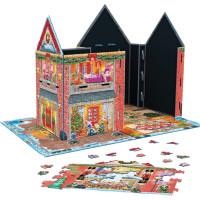 EUROGRAPHICS 3D puzzle Vánoční chaloupka 1100 dílků