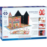 EUROGRAPHICS 3D puzzle Vánoční chaloupka 1100 dílků