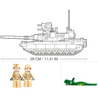 Sluban Model Bricks M38-B0892 Bitevní tank M1A2 Abrams
