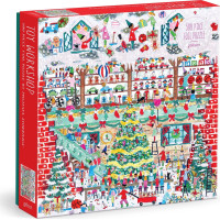 GALISON Čtvercové puzzle Dílna hraček 500 dílků