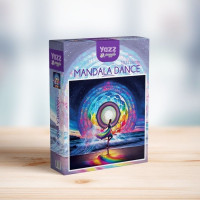 YAZZ Čtvercové puzzle Taneční mandala 1023 dílků