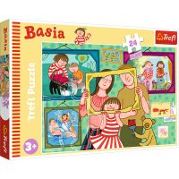 TREFL Puzzle Basia a její den MAXI 24 dílků