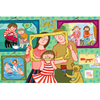 TREFL Puzzle Basia a její den MAXI 24 dílků