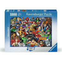 RAVENSBURGER Puzzle Challenge: Liga Spravedlnosti 1000 dílků