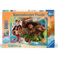 RAVENSBURGER Puzzle Disney: Odvážná Vaiana XXL 100 dílků