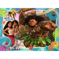 RAVENSBURGER Puzzle Disney: Odvážná Vaiana XXL 100 dílků