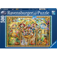 RAVENSBURGER Puzzle Disney rodina 500 dílků