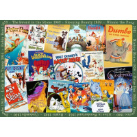 RAVENSBURGER Puzzle Disney: Vintage plakáty 1000 dílků