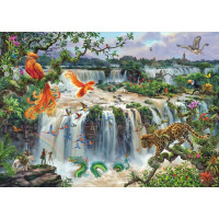 RAVENSBURGER Puzzle Fantastické vodopády Iguaçu 1000 dílků