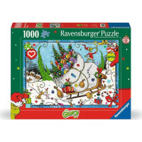 RAVENSBURGER Puzzle Grinch 1000 dílků