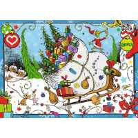 RAVENSBURGER Puzzle Grinch 1000 dílků