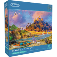 GIBSONS Puzzle Hora svatého Michaela 1000 dílků