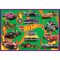 TREFL Puzzle Hot Wheels: Závodní auta 4x250 dílků