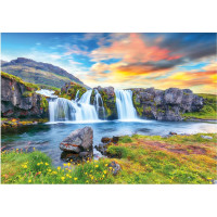 DINO Puzzle Islandský vodopád 500 dílků