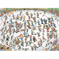 JUMBO Puzzle JvH Jízda na dráze 2000 dílků