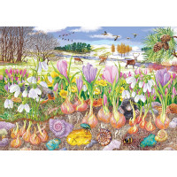 GIBSONS Puzzle Kořínky a výhonky 4x500 dílků