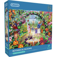 GIBSONS Puzzle Květiny v botanické zahradě 1000 dílků