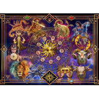 BLUEBIRD Puzzle Mapa zvěrokruhu 1500 dílků