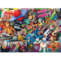 GIBSONS Puzzle Milujeme 80. léta 1000 dílků