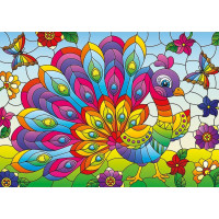 YAZZ Puzzle Páv 1000 dílků