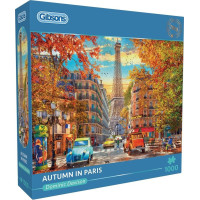 GIBSONS Puzzle Podzim v Paříži 1000 dílků