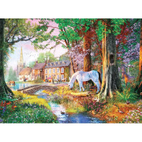 GIBSONS Puzzle Poníci z Nového lesa 1000 dílků