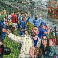 GIBSONS Puzzle Představení odyssey 1000 dílků