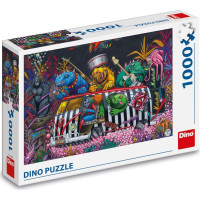 DINO Puzzle Příšerky na tripu 1000 dílků
