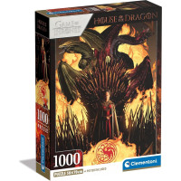 CLEMENTONI Puzzle Rod draka: Rhaenyra Targaryen 1000 dílků