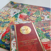 GIBSONS Puzzle Special Gold Edition: Vánoce po celém světě 500 dílků