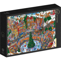 GRAFIKA Puzzle Vánoční zmatky 500 dílků