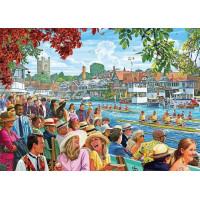 GIBSONS Puzzle Veslování na závodě 1000 dílků