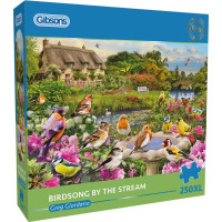 GIBSONS Puzzle Zpěv ptáků u potoka XL 250 dílků