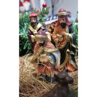 Vánoční figurky do betlému - sada 10 kusů