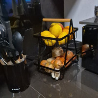 Dvoupatrový koš na ovoce/zeleninu