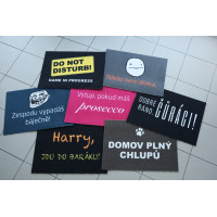 Rohožka Vstup pokud máš Prosecco 40x60 cm